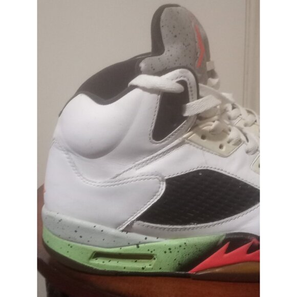 Nike Air Jordan 5 Retro Poison Green 136027-115 Men’s Size 9 - Picture 5 of 16
